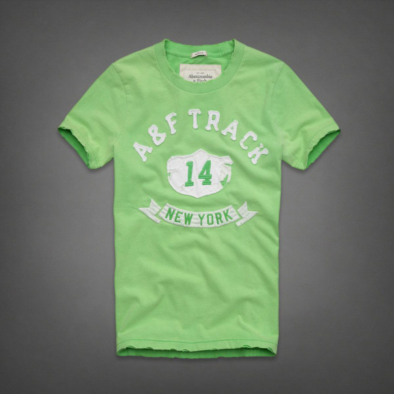 Abercrombie Fitch Hombres De Cuello Redondo Corto Remera AF5294 Abercrombie Fitch Hombres De Cuello Redondo Corto Remera AF5294